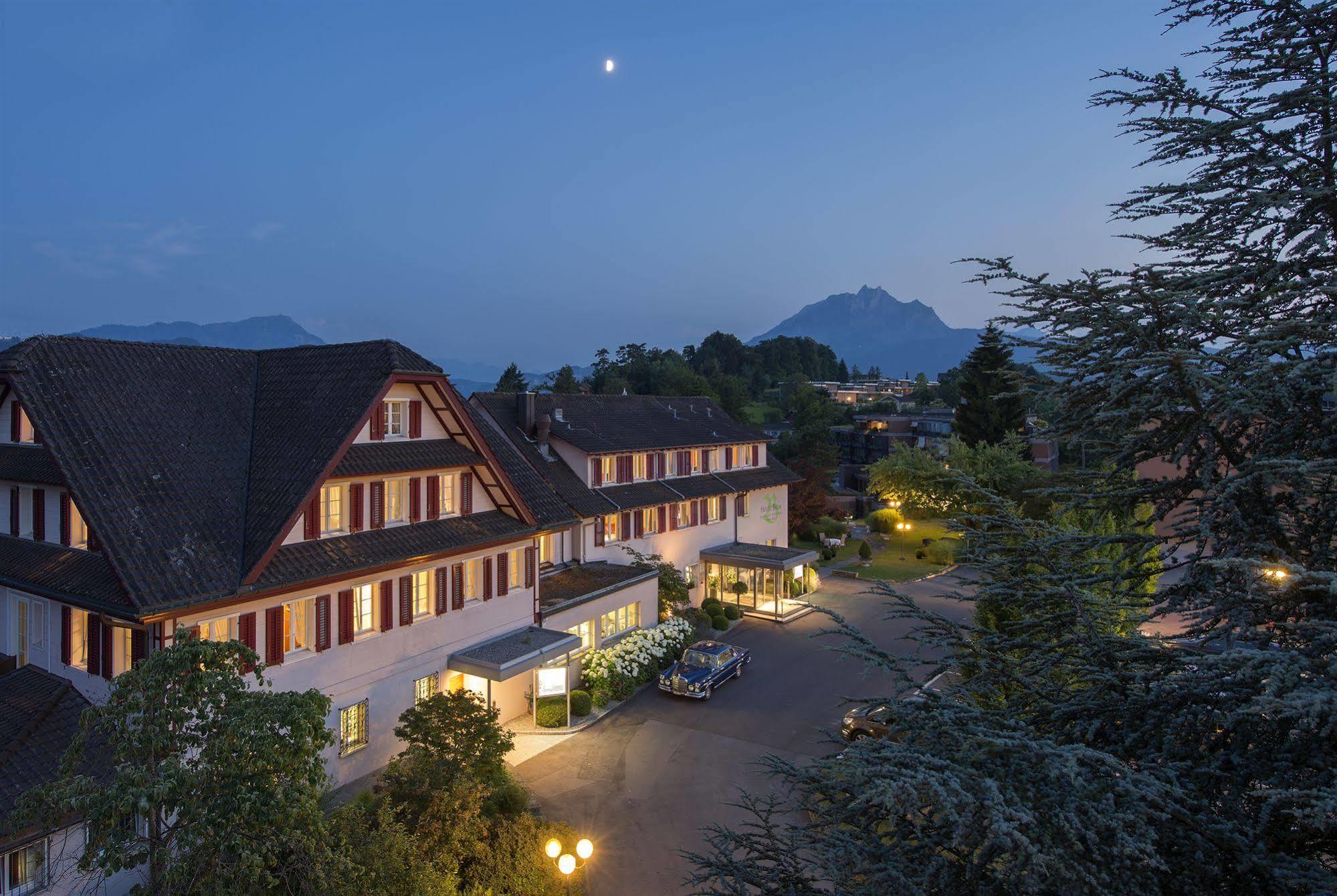 Boutique Hotel Balm Meggen Exterior foto